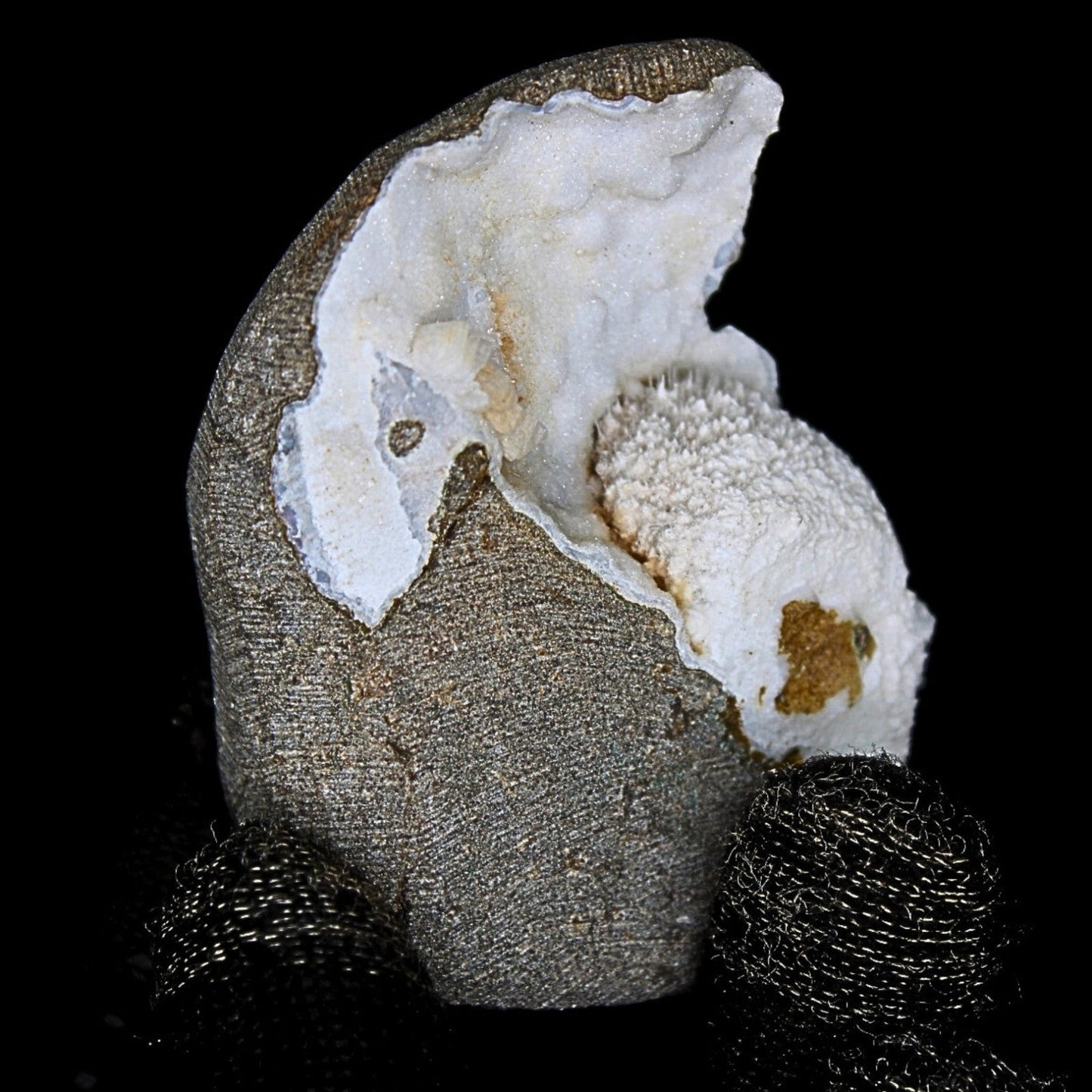 Raw Scolecite Geode 80g Natural Crystal Healing Mineral India