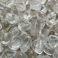 Grade A++ Clear Quartz Tumbled Stones, 0.75"-1.25" Quartz Crystal, Pick How Many