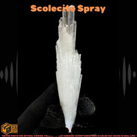 36g Natural Scolecite Stone Cluster Home Decor Chakra Healing Crystal 12x4cm