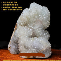 Rainbow Quartz Cluster 182g Museum Grade Specimen Crystal Mineral India