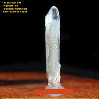 Himalayan Clear Quartz Crystal 8g Rare Mini Specimen 5x1 cm Natural India
