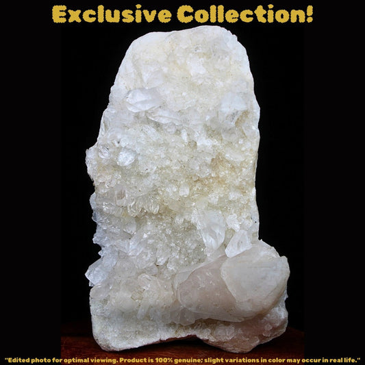 Himalayan Clear Quartz Cluster 336g Large Collector Mineral Specimen India