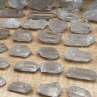 Natural Clear Quartz Crystal Points 1 to 3 Inches, Wholesale Bulk Lot