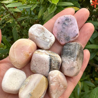 1/2 Lb Lot Tumbled Stones, 0.75-1.25" Crystal Healing Stones, Choose Stone Type