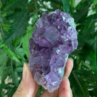 Deep Purple Amethyst Cluster From Uruguayan, Amethyst Geode, Raw Amethyst