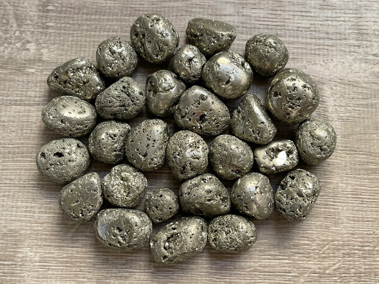 1/2 Lb Lot Tumbled Stones, 0.75-1.25" Crystal Healing Stones, Choose Stone Type