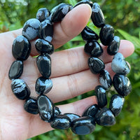 Wholesale Grade A++ Gemstone Nugget Bracelet, Choose from 18 Gemstone Types