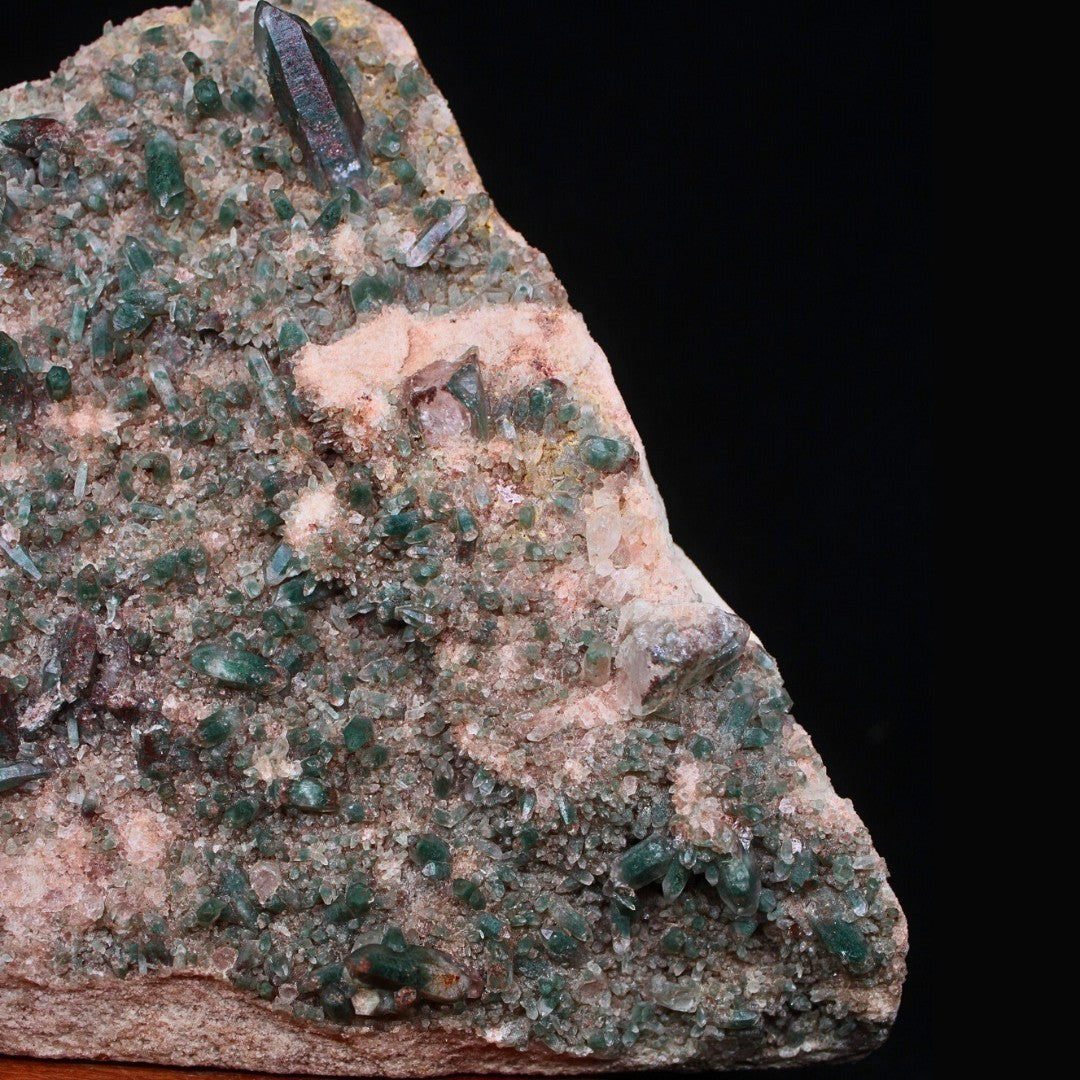 Green Chlorite Quartz Phantom 2.1kg Rare Collector Crystal Specimen India