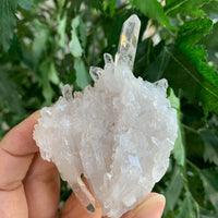 Grade A++ Clear Quartz Crystal Cluster, 1.5"- 2" Raw Clear Quartz Geode