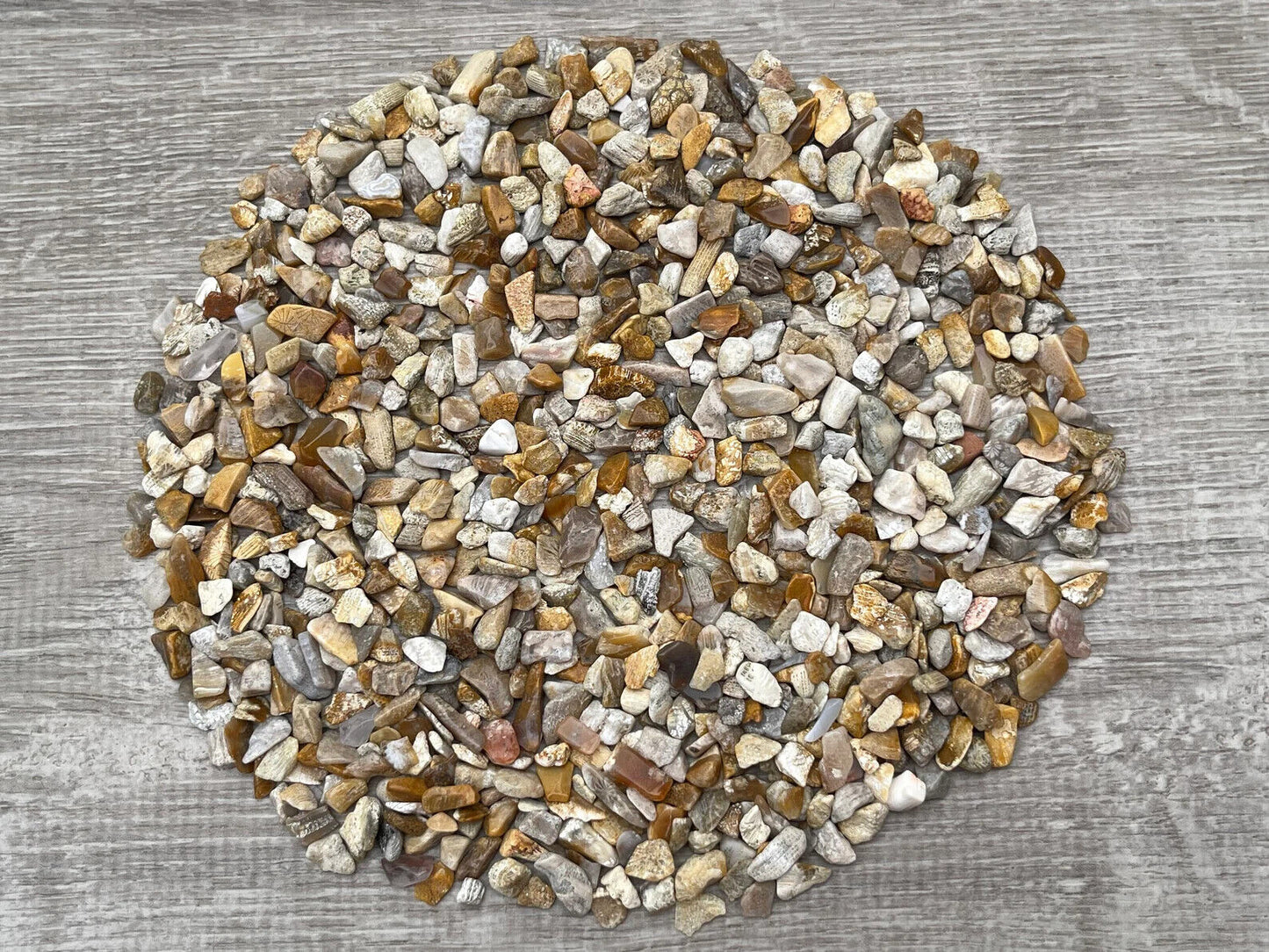 Grade A++ Semi Tumbled Gemstone Mini Chips 3 - 18 mm, Choose From 4 oz to 3 lbs