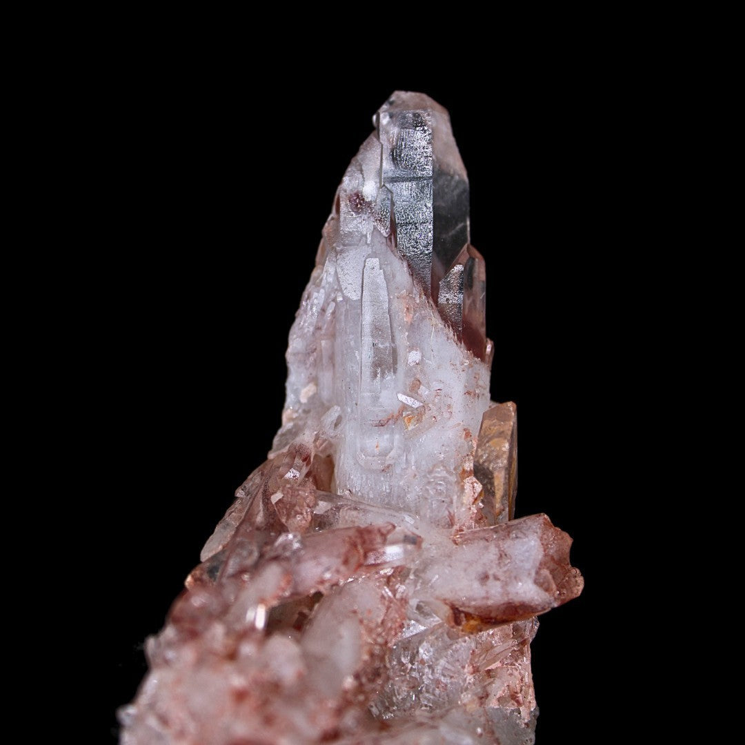 Phantom Clear Quartz Cluster 166g Natural Mineral Specimen 10x6cm Collector Gem