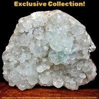 Green Apophyllite & Heulandite 185g Reiki Crystal for Heart Chakra Healing