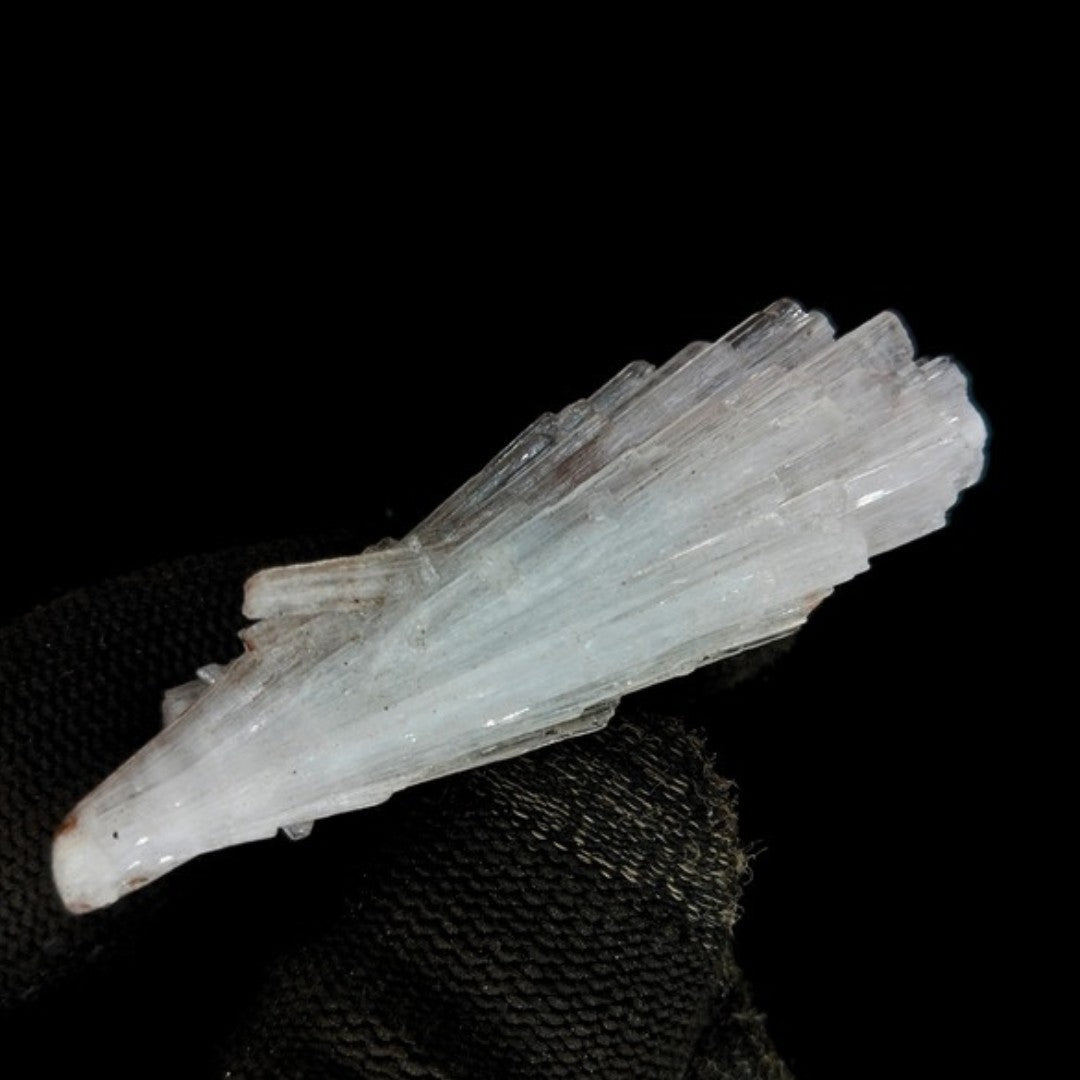 Natural Scolecite Mineral Cluster 12g Zeolite Healing Crystal from India