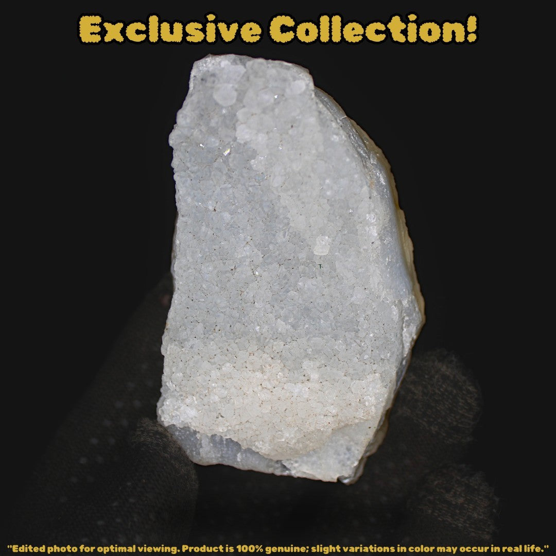 Apophyllite Crystal Cluster 130g 8x4cm Natural Rare Display Specimen India