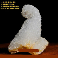 Rare Rainbow Quartz Crystal 36g | High Clarity Prism Specimen 5x4 cm