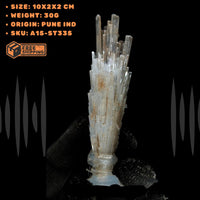 30g Scolecite Healing Stone | Natural Cluster for Energy, Peace & Relaxation