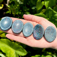 Natural Crystal Worry Stone: Choose Gemstone (Crystal Healing Pocket Stone)
