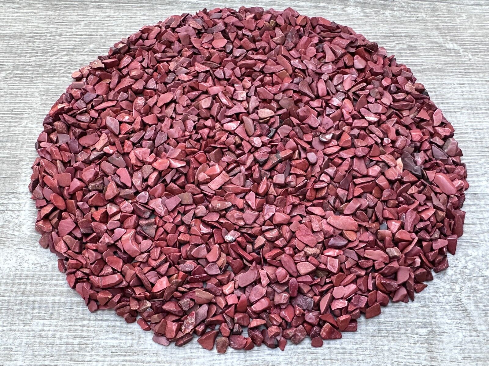 Grade A++ Red Jasper Semi Tumbled Gemstone Mini Chips 3 - 8mm,Wholesale Bulk Lot