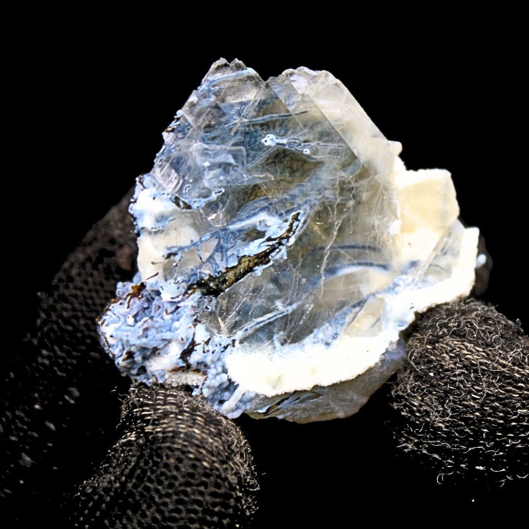 Rainbow Calcite with Mordenite 20g Reiki Stone Healing Meditation Crystal