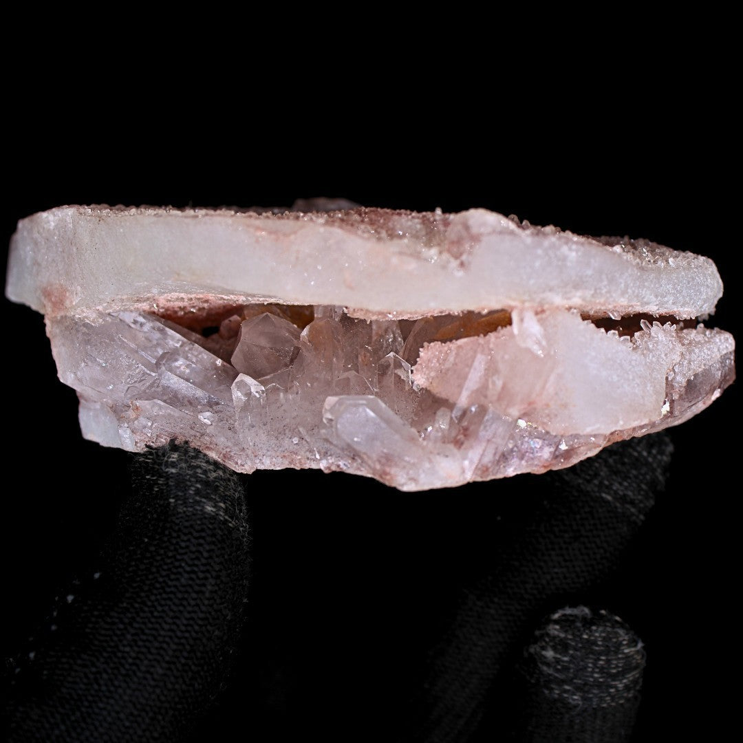 Rare Phantom Quartz 296g Mineral Specimen Crystal India 10x6cm