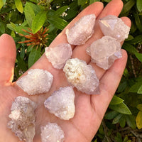 Spirit Quartz Clusters Crystal Collection Box: 6 - 7 oz Box Lot, 11 - 14 Pieces