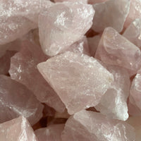 Natural Rough Rose Quartz Crystal Mineral, You Choose Amount