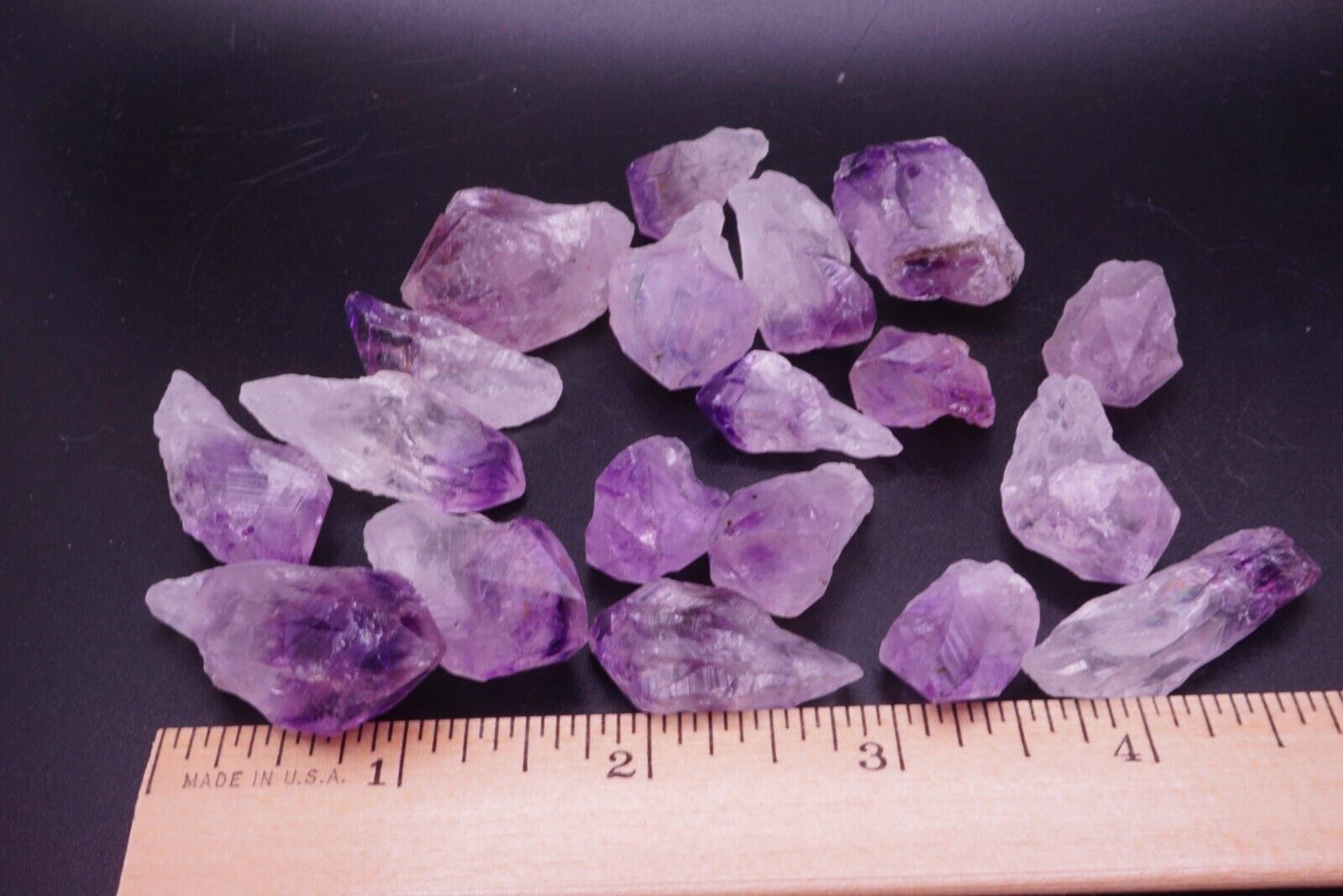 Amethyst Points 1/4 Lb Natural Dark Purple Crystal Points Gemstone Specimens