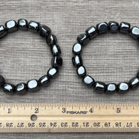 Wholesale Grade A++ Gemstone Nugget Bracelet, Choose from 18 Gemstone Types