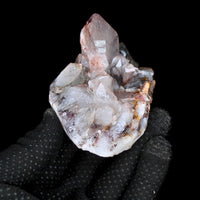 Natural Phantom Quartz Cluster 410g Healing Crystal Raw Stone India 10x6 cm