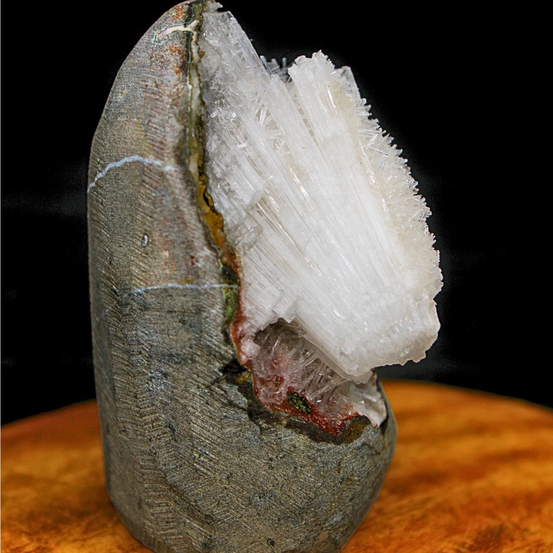 Amethyst Geode Quartz 216g Crystal Cluster for Meditation Reiki Healing Gift