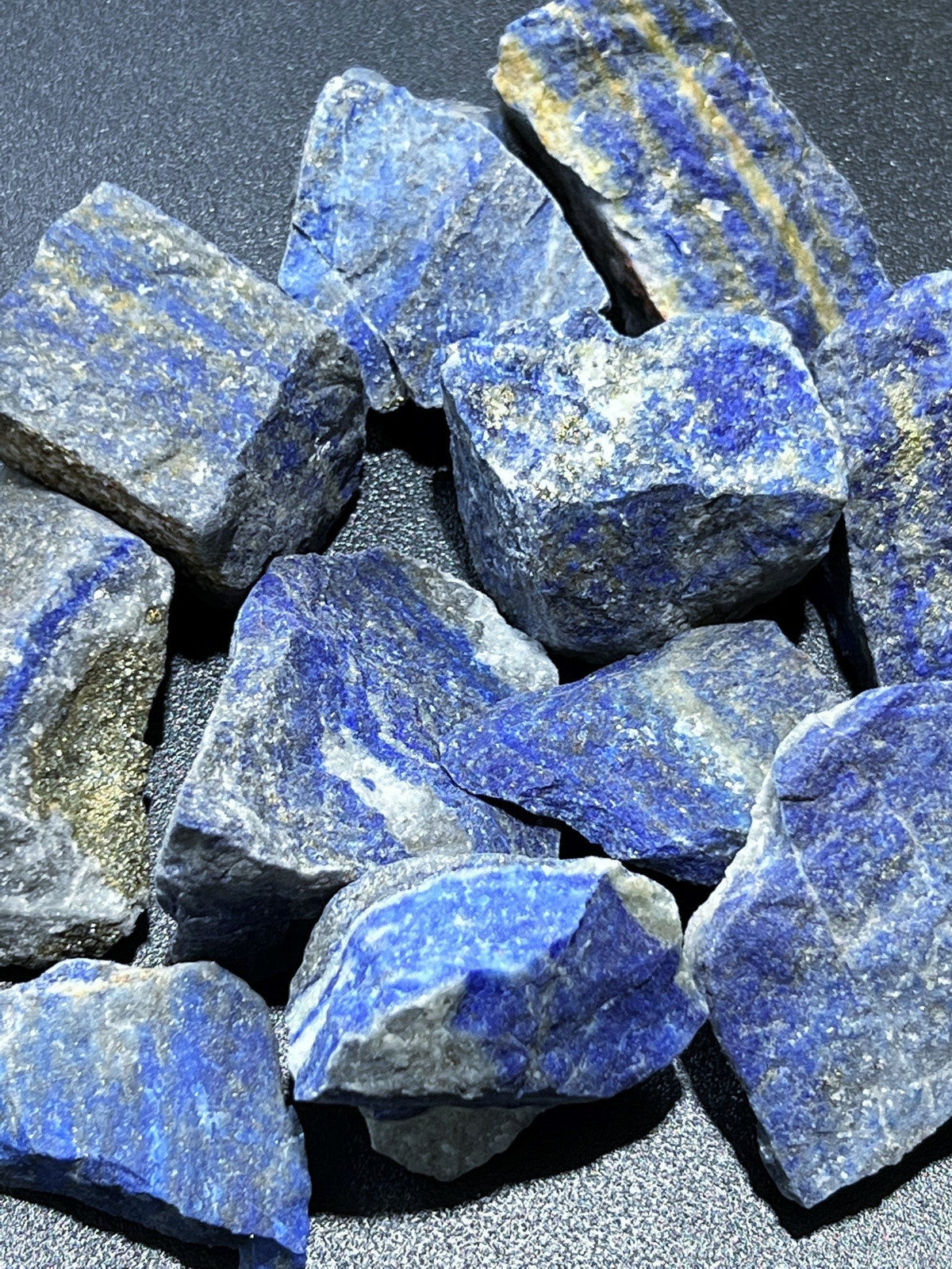 Lapis Lazuli Rough Raw Stones (By The Piece or Pound) Wholesale Gemstone