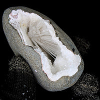 Raw Scolecite Geode 136g Healing Crystal Cluster Energy Stone India