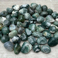 1/2 Lb Lot Tumbled Stones, 0.75-1.25" Crystal Healing Stones, Choose Stone Type