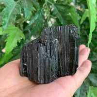 Extra Large Black Tourmaline Chunk / Rod / Log, Natural Rough Black Tourmaline