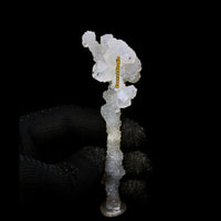 Apophyllite Cube Cluster Tower Shape 11cm 150g Natural Mineral Specimen Repaired