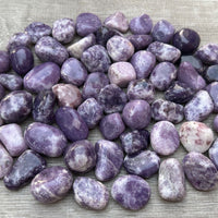 1/2 Lb Lot Tumbled Stones, 0.75-1.25" Crystal Healing Stones, Choose Stone Type