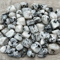 1/2 Lb Lot Tumbled Stones, 0.75-1.25" Crystal Healing Stones, Choose Stone Type