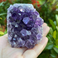 Small Uruguayan Deep Purple Amethyst Cluster, Amethyst Geode, Wholesale Bulk Lot