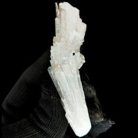 Rare 20g Scolecite Spray Crystal Zeolite Mineral Specimen from India 7x4 cm