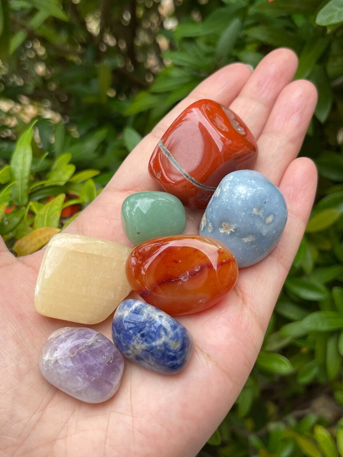 22pcs Premium Beginning Crystal Kit In Box, Crystals Gift Set!