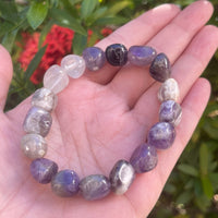 Wholesale Grade A++ Gemstone Nugget Bracelet, Choose from 18 Gemstone Types