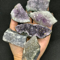 Grade B Amethyst Cluster, Amethyst Geode, Raw Amethyst Druze, Wholesale Bulk Lot