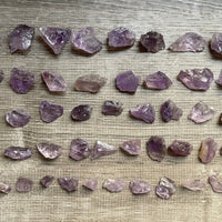 Grade A++ Small Raw Amethyst, 0.5-1" Natural Amethys Chip, Wholesale Bulk Lot