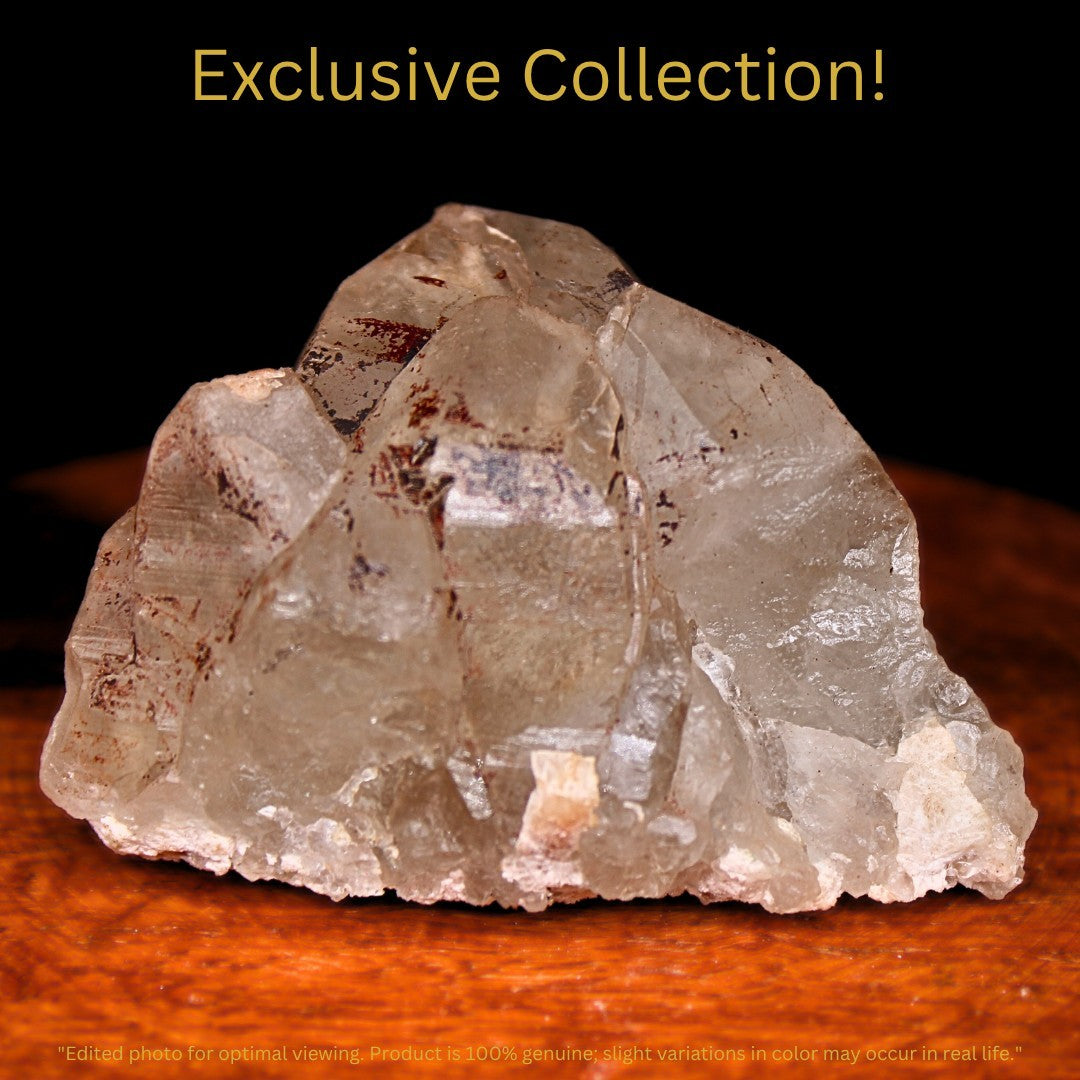 Natural Phantom Quartz Point 32g Healing Crystal Layered Inclusions