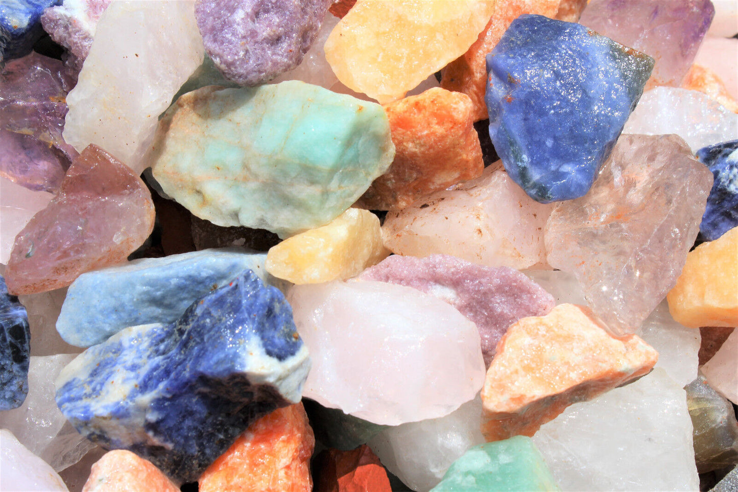 Natural Rough Crystals & Stones: Choose lb or oz HUGE RANGE! (Wholesale Bulk)
