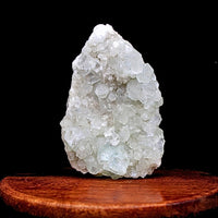 Apophyllite with Heulandite Cluster 135g Cabinet Mineral Specimen India