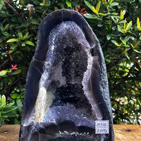 X-Large Light Purple/Gray Amethyst Cathedral, Raw Amethyst Geode, Pick a Weight