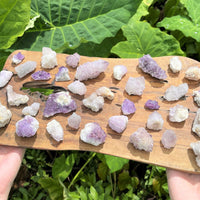 Spirit Quartz Clusters, Points & Pieces CLEARANCE Lots (Spirit Quartz Crystals)