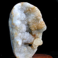 Amethyst Cluster Specimen 570g Deep Purple Points for Display 13x8 cm