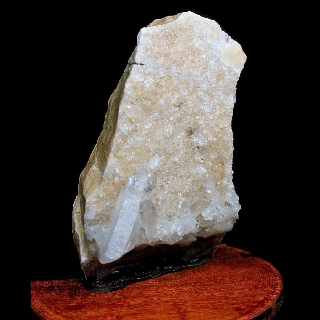 Himalayan Clear Quartz Crystal 675g Large Collector Mineral Specimen India